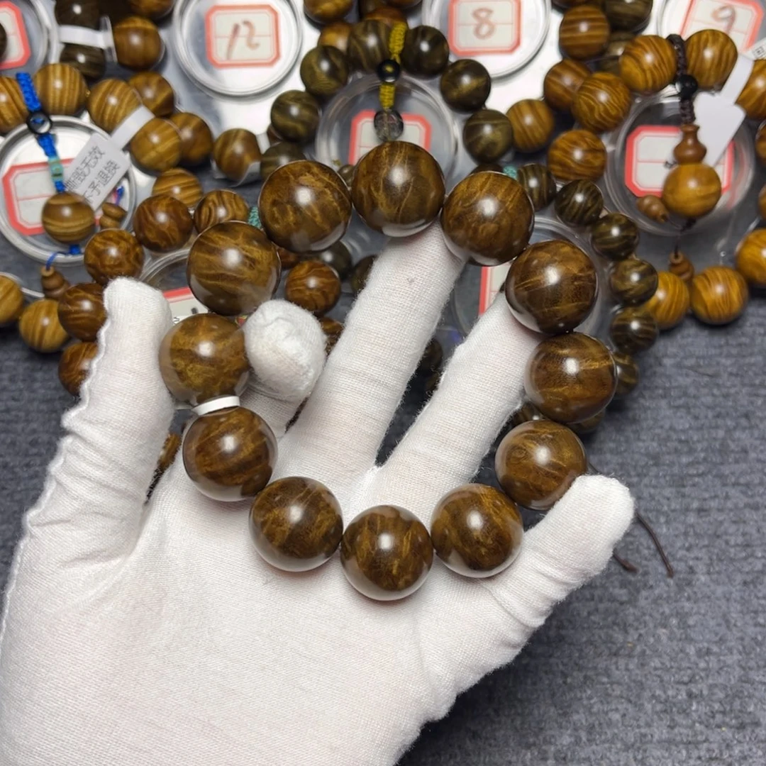 楠木（金丝楠）手串/手链阴沉2.0碎龙258