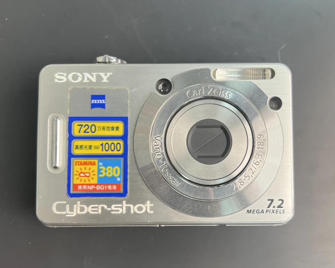 8新 Sony/索尼 W55 数码相机ccd 复古人像