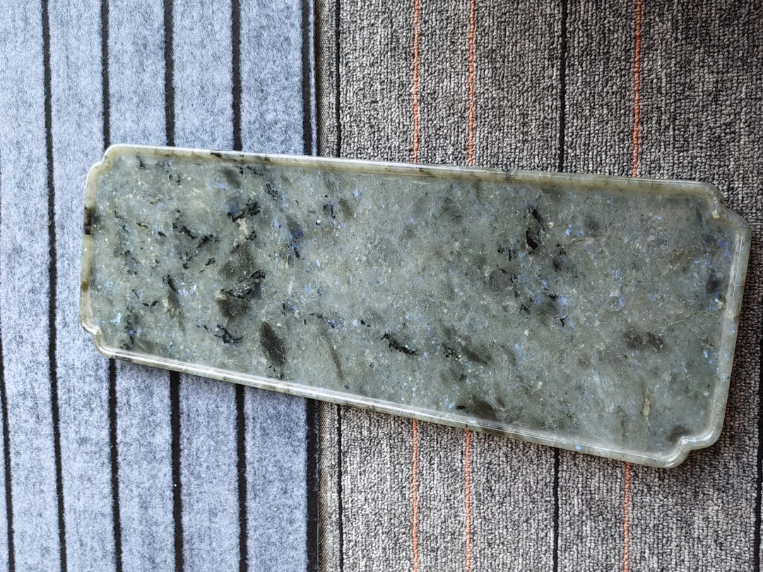 简约长方形复古创意干泡托盘捡漏价实惠款茶盘长条干泡盘家用