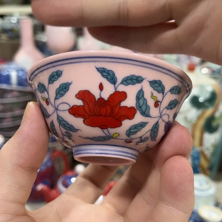 摆件///////景德镇陶瓷杯子。