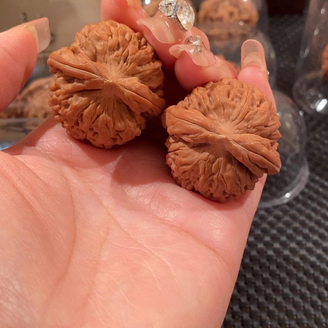 文玩核桃吊坠39全品莲花