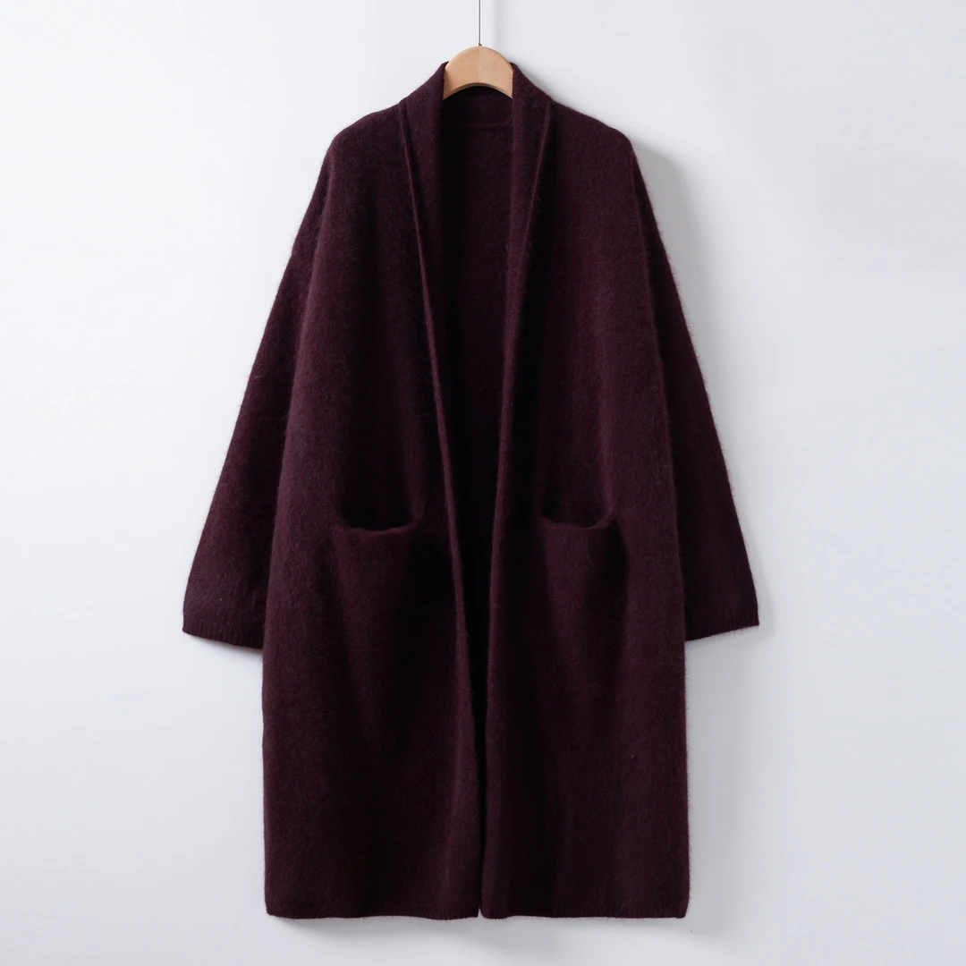 【小朱哥专享】2025秋冬新款重磅!狐狸绒长款原创极简风原宿风