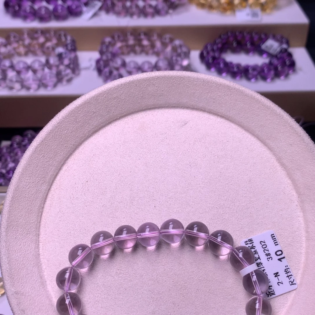 手链未镶嵌紫晶粉紫玻利维亚16