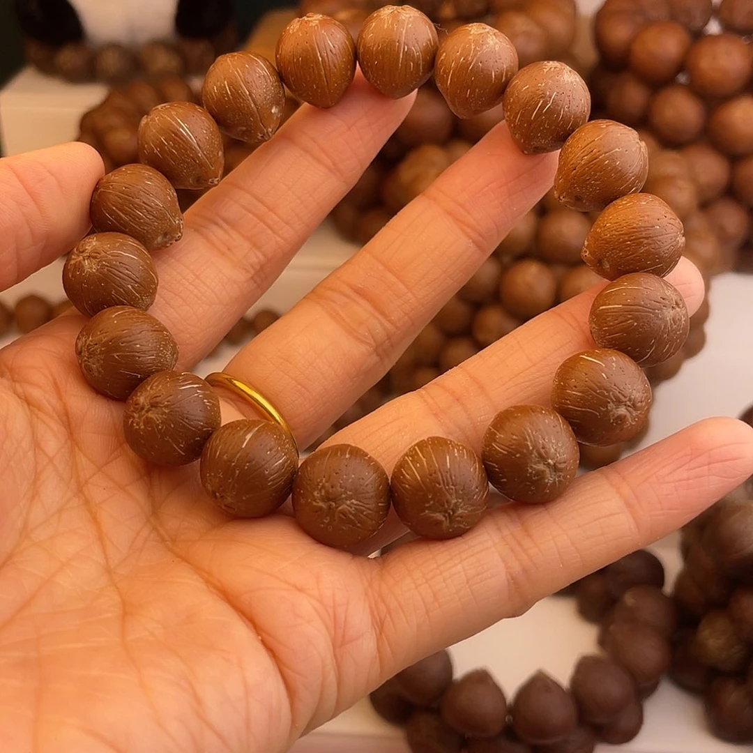 紫金鼠手串烈****原皮紫金鼠