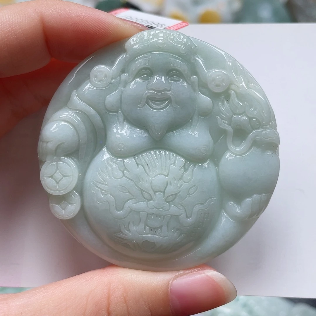 翡翠未镶嵌吊坠(不含链)翡翠