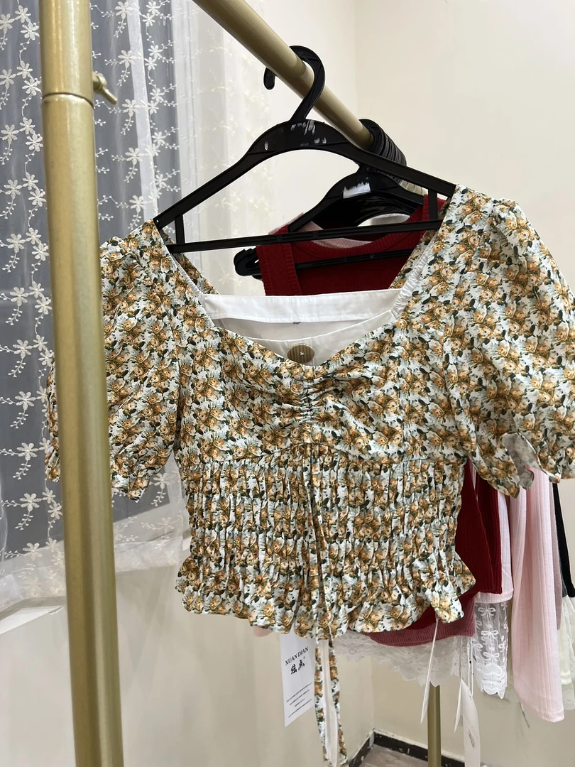 C23春秋款短袖时尚百搭气质小众韩版