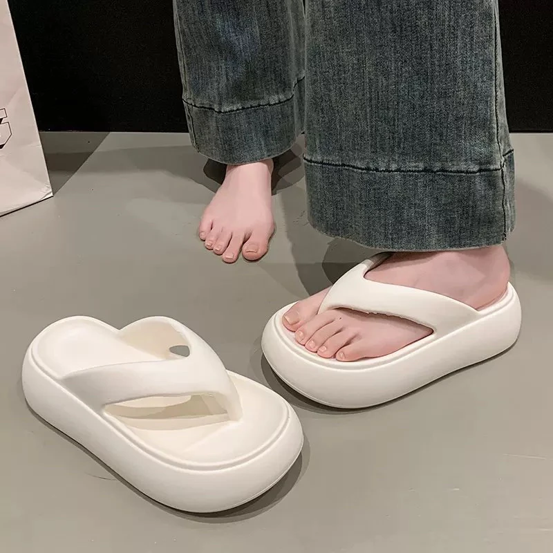 810-1 女士厚底人字拖增高显瘦网红时尚款