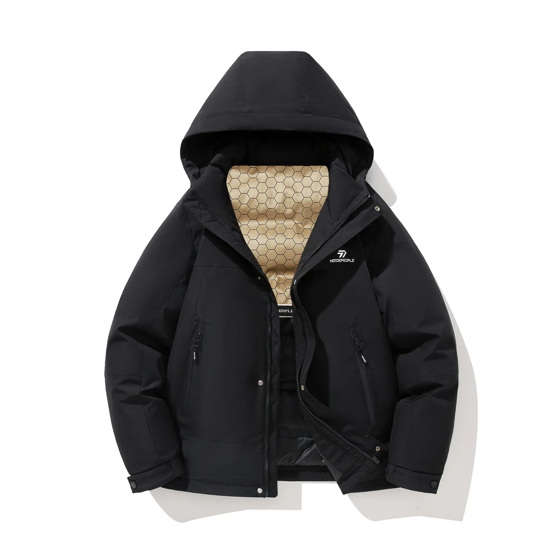 【衣哥专属】冬季情侣款黑金90绒保暖羽绒服外套-YG2