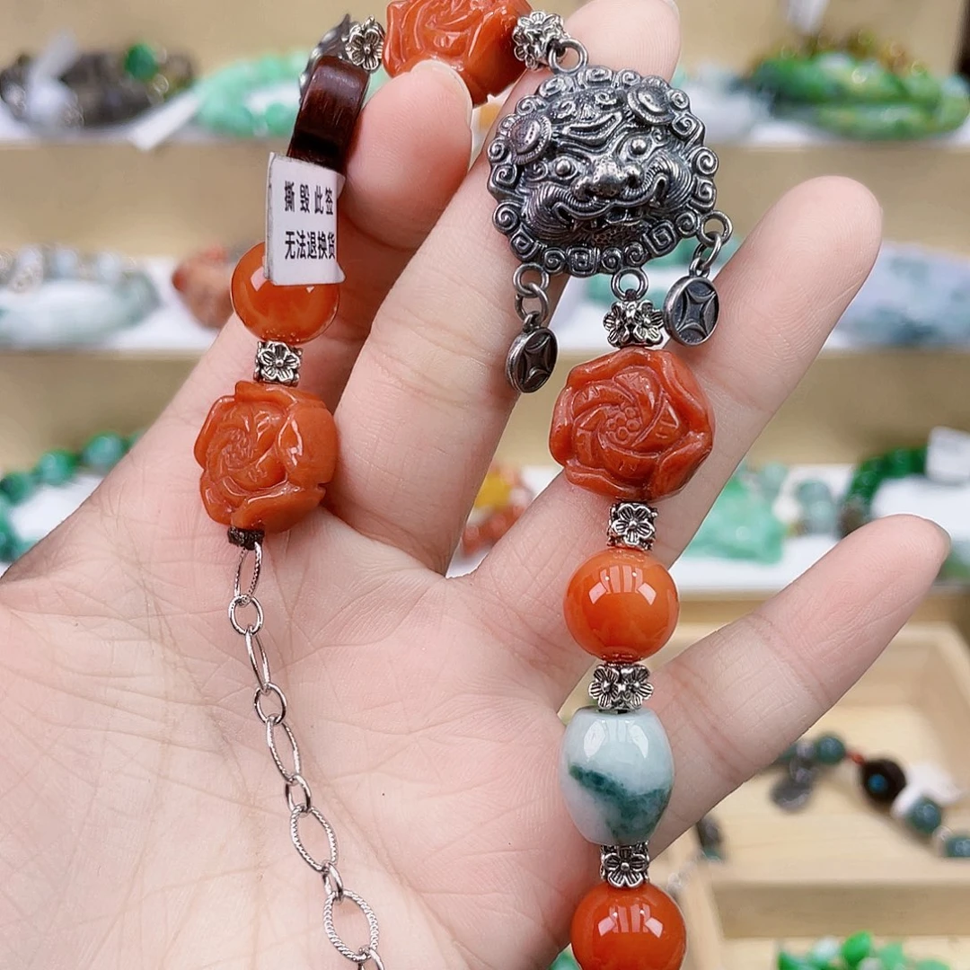 翡翠未镶嵌手链手链