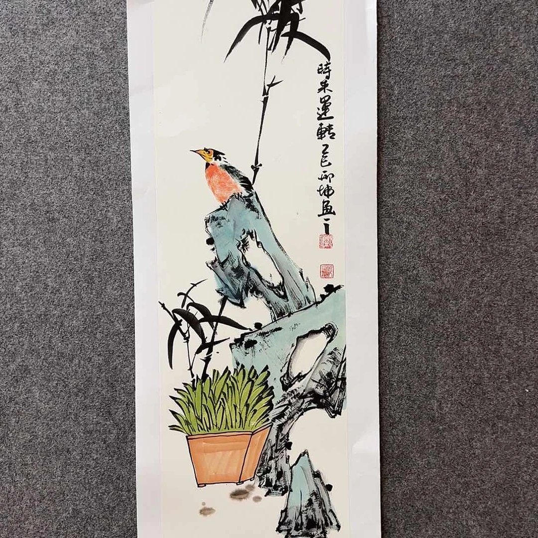 国画邢坤老师手绘作品