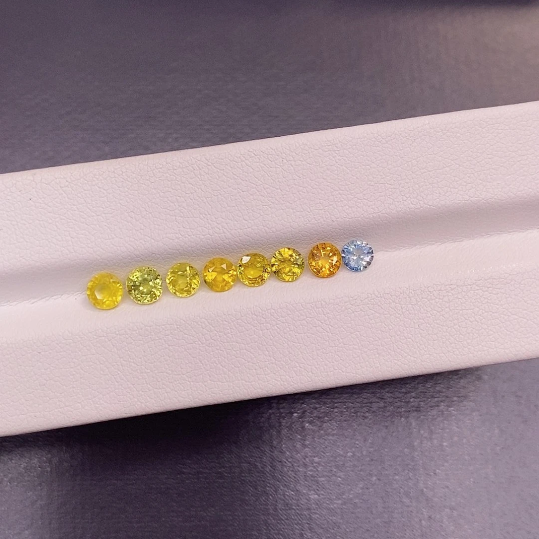 裸石蓝宝石220元一克拉 选好称重改价上定向 圆4左右