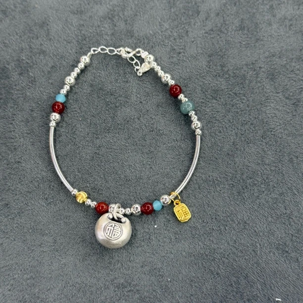 足银手链 足银福袋手链-3165