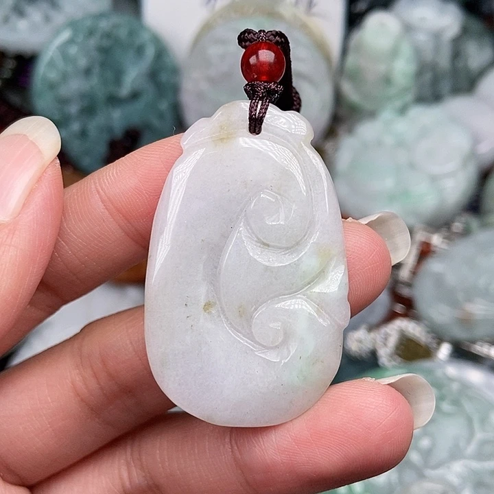 颈饰未镶嵌翡翠翡翠