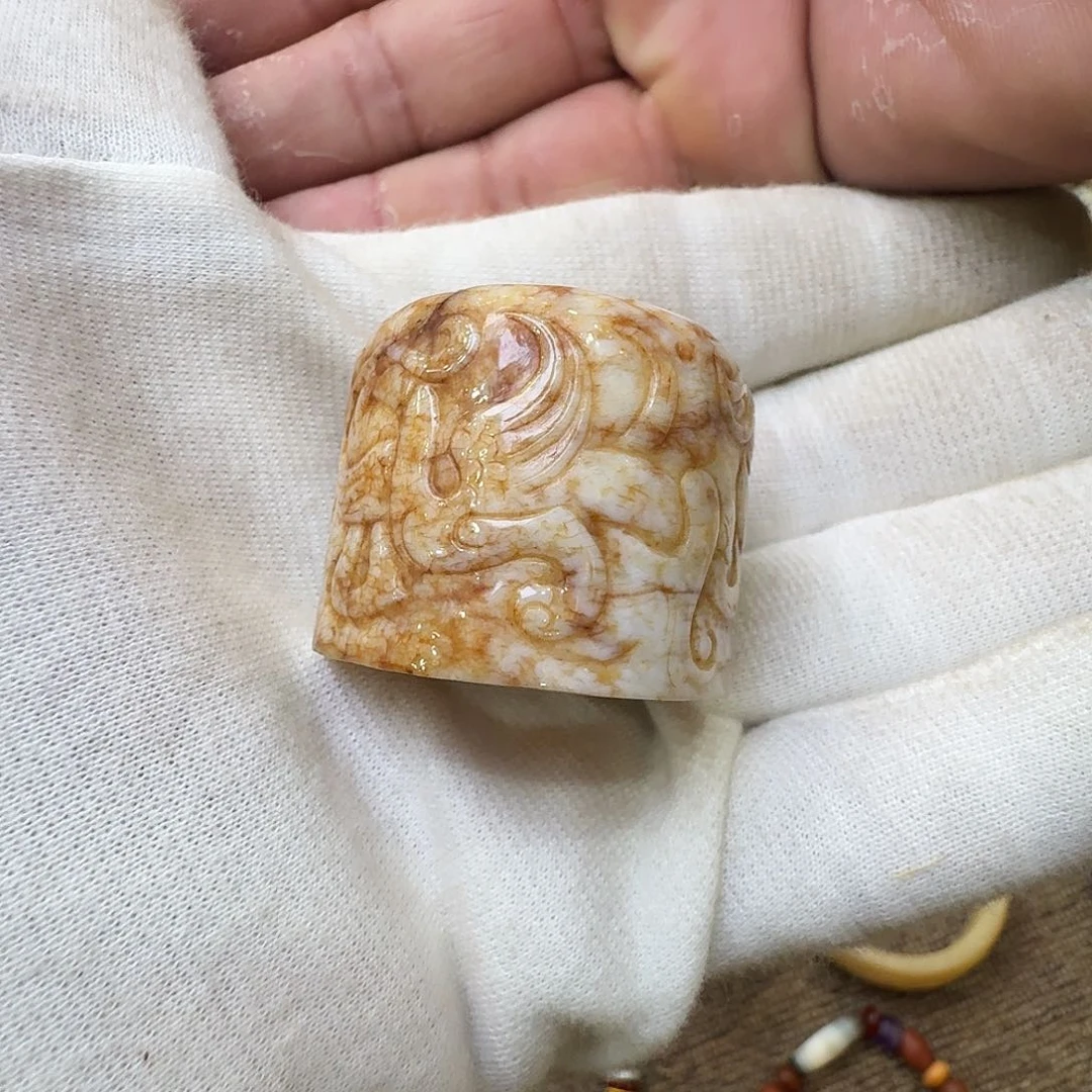 和田玉颈饰未镶嵌魏*强