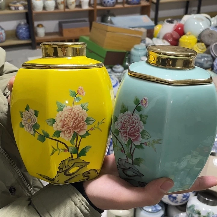 陶瓷罐茶叶罐密封罐