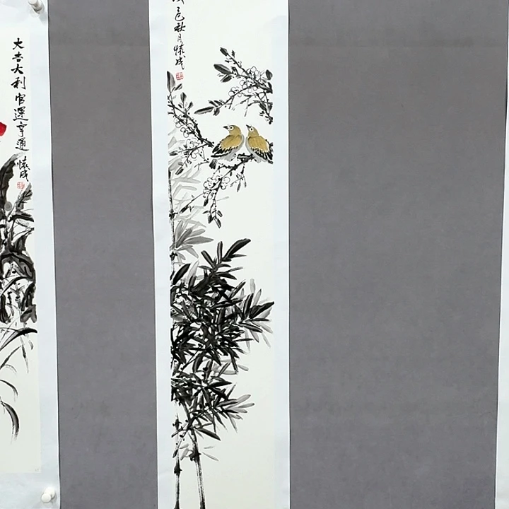 国画亲笔手绘放心去藏