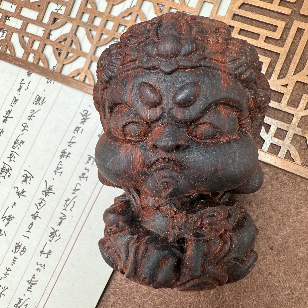 【生日会专属】小叶降真香 满结香工艺品 黑老爷 摆件70mm