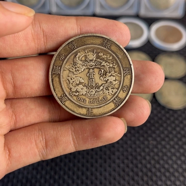 金属大头龙洋船洋工艺品