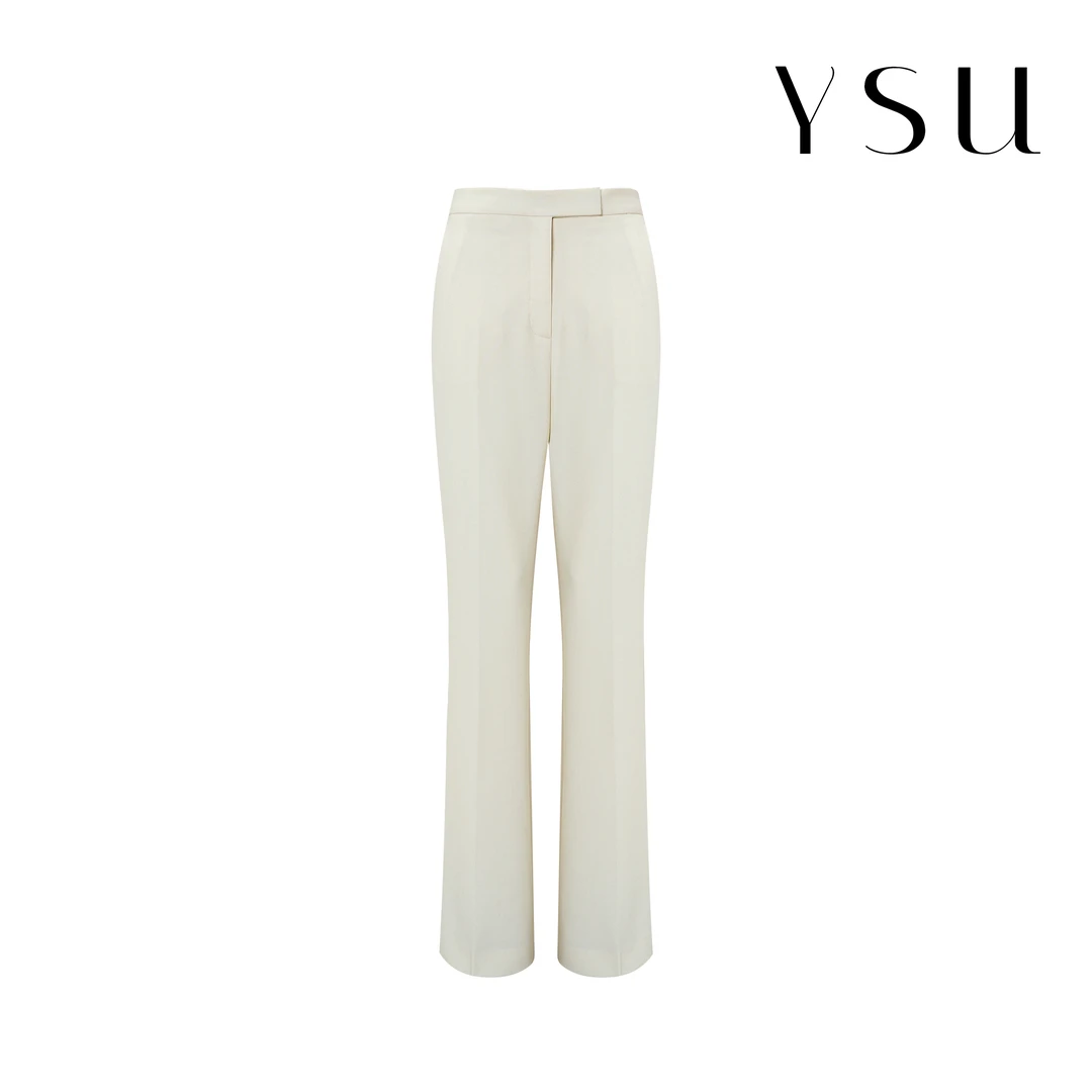 【余书】“都市精英”微喇纯色长裤休闲裤Y304163