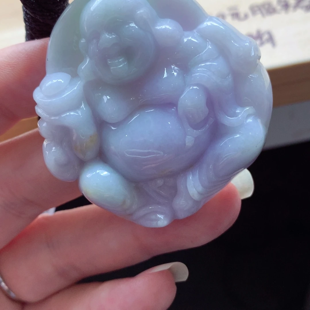 翡翠颈饰未镶嵌吊坠