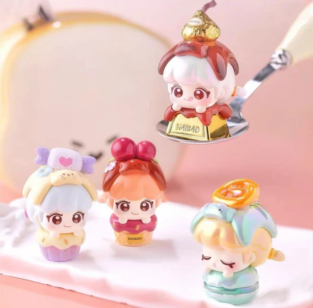 现货大爆款奶宝喵呜茶话会系列萌粒