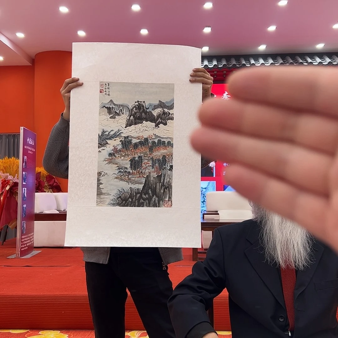 国画孙立芳展览原作