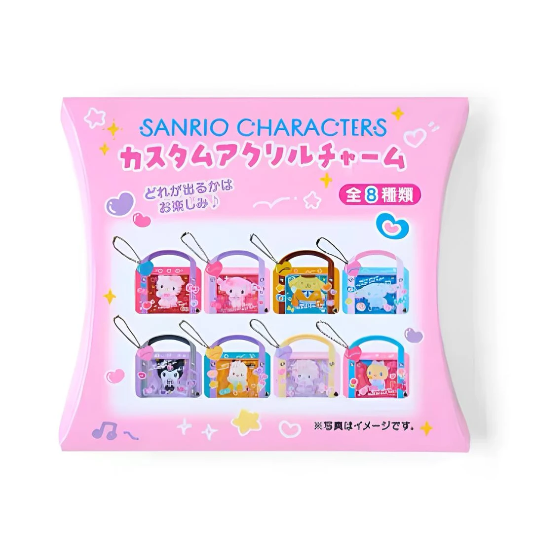 日版三丽鸥 手提包亚克力摇摇乐收藏盲盒（代拆）