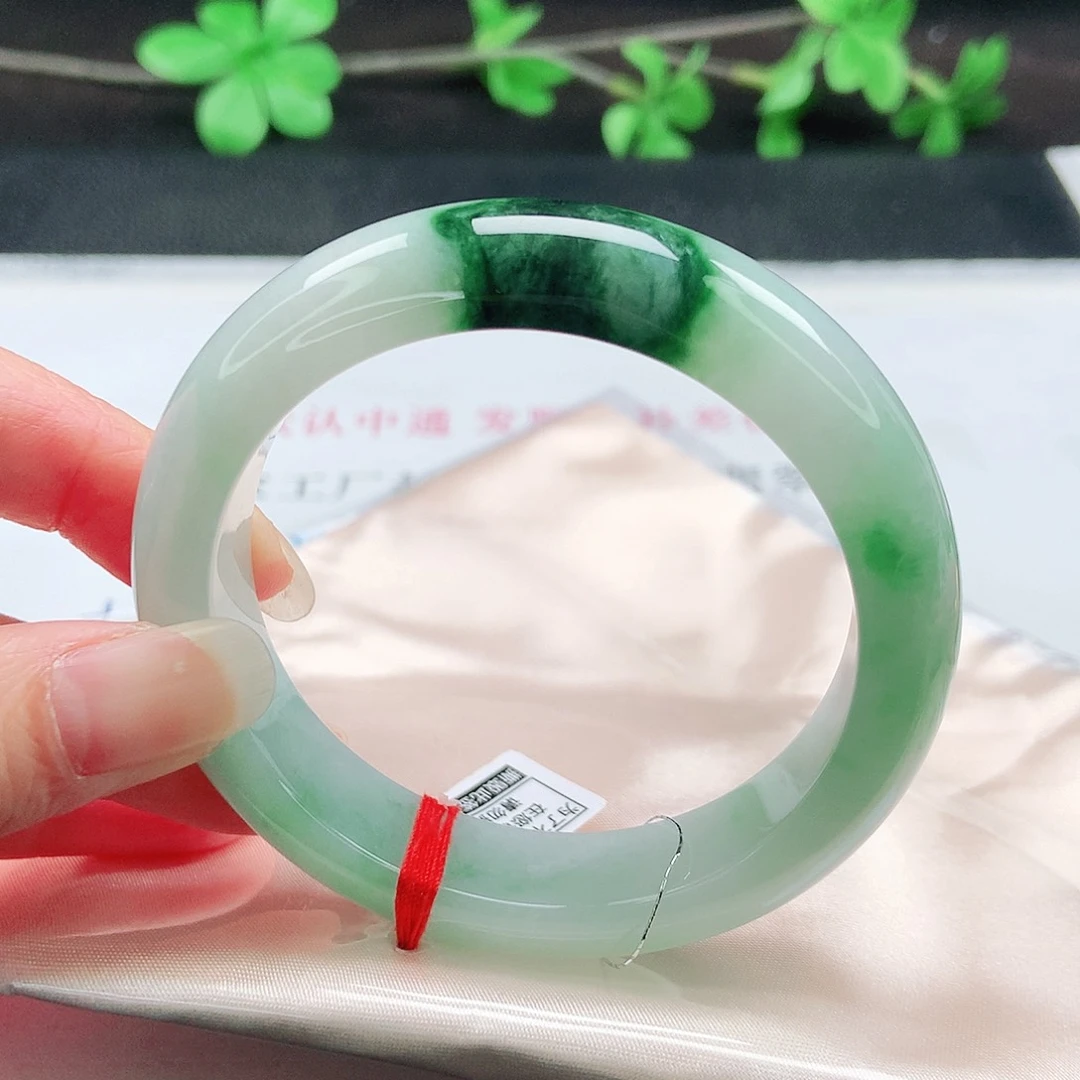 未镶嵌手镯翡翠56圈