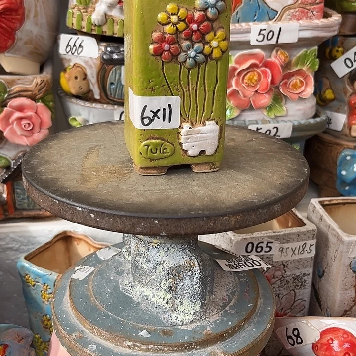 粗陶材质多肉花盆