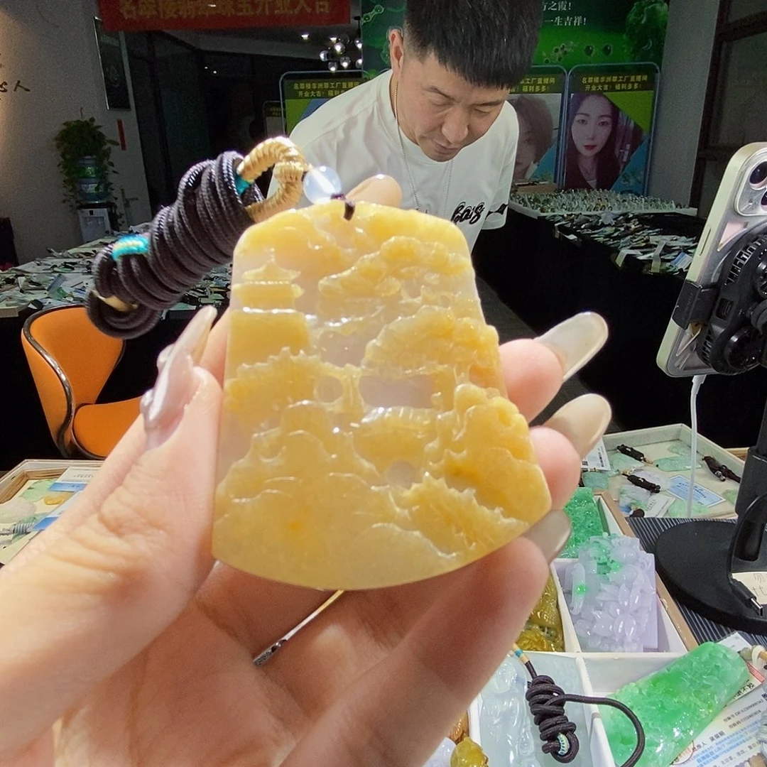 颈饰未镶嵌翡翠翡翠