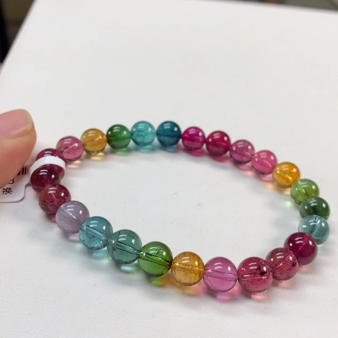 碧玺手链未镶嵌7.5