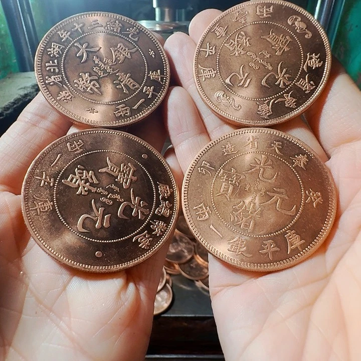 一两的4个。包邮紫铜