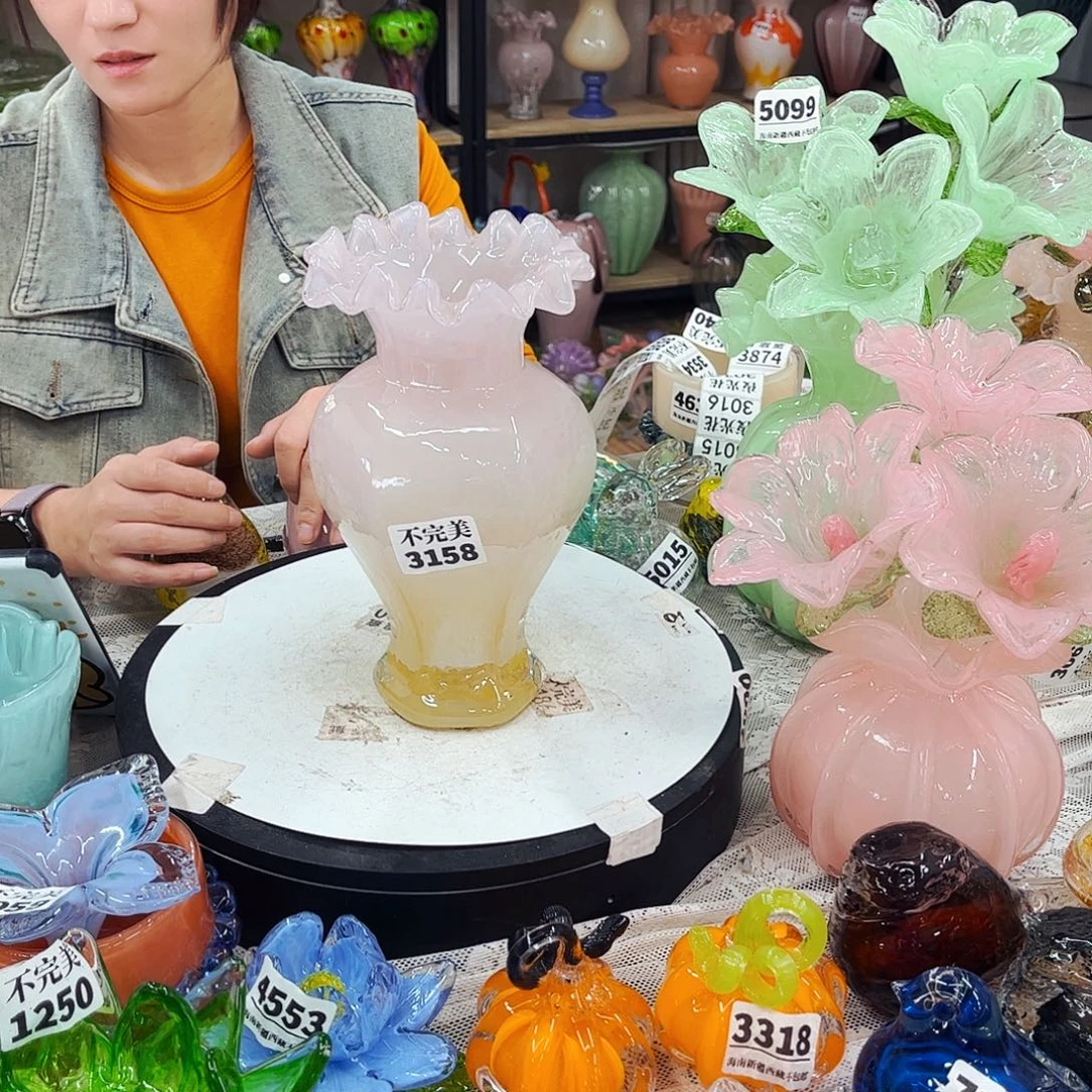 3158 家悦琉璃工艺品不完美