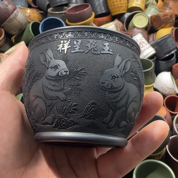 茶杯紫砂全手工制作工艺