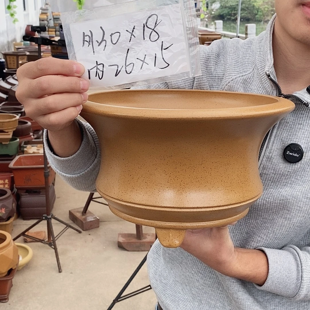 紫砂花盆紫砂花盆