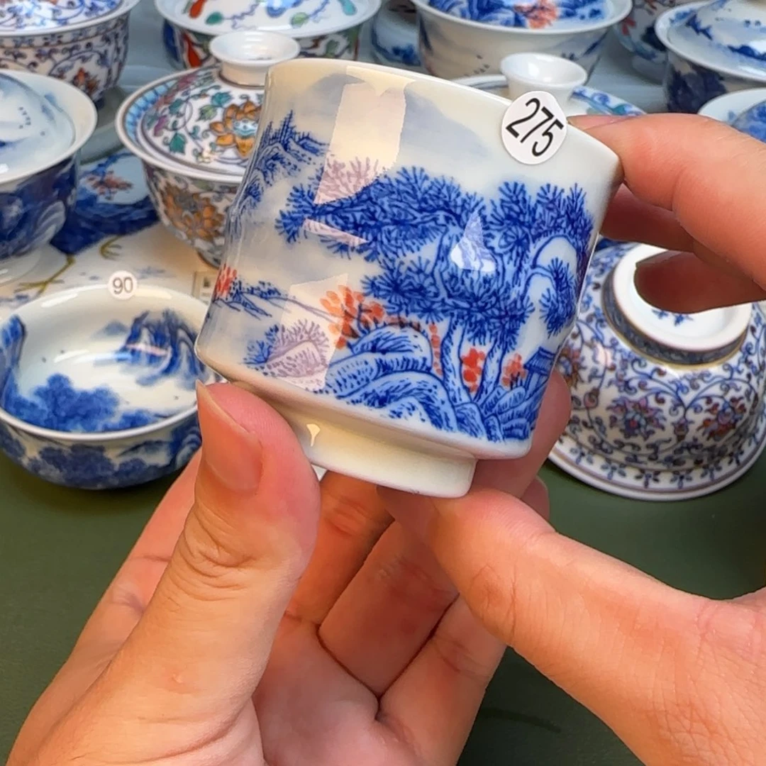 彦祖手工手绘茶具275