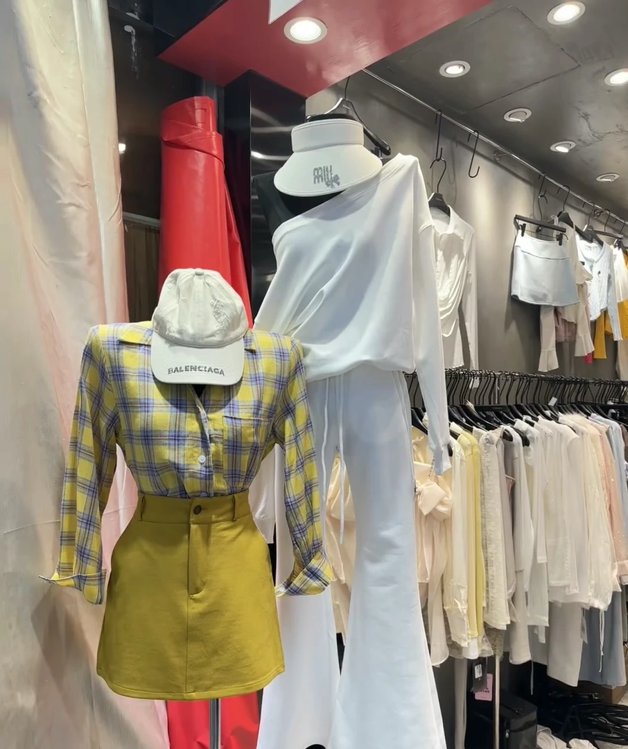 韩系洋气针织外套开衫女撞色大版上衣（直播间专拍）