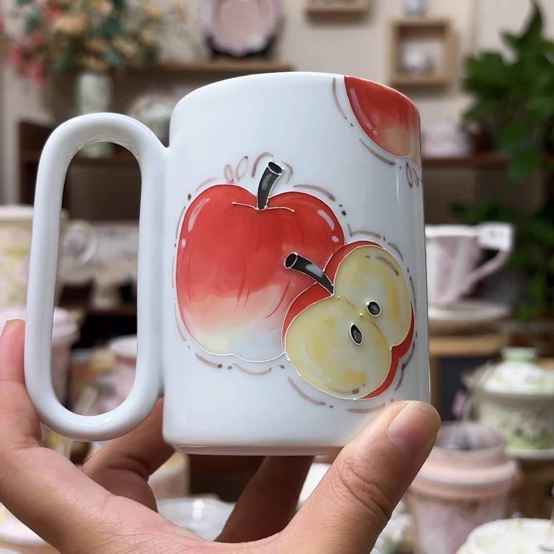 手绘创意高温釉下彩陶瓷