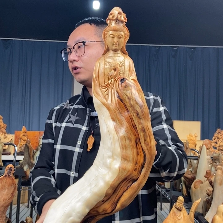 柏木（崖柏）随型摆件