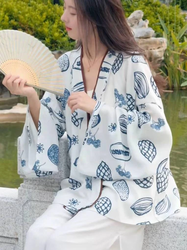 云期一梦【草木之灵】早秋上新！新中式改良长袖外套