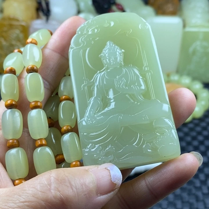 昆仑料观音牌一套