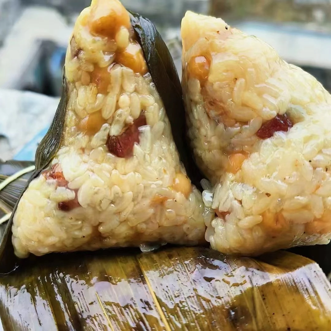 腊肉豌豆粽招牌特色