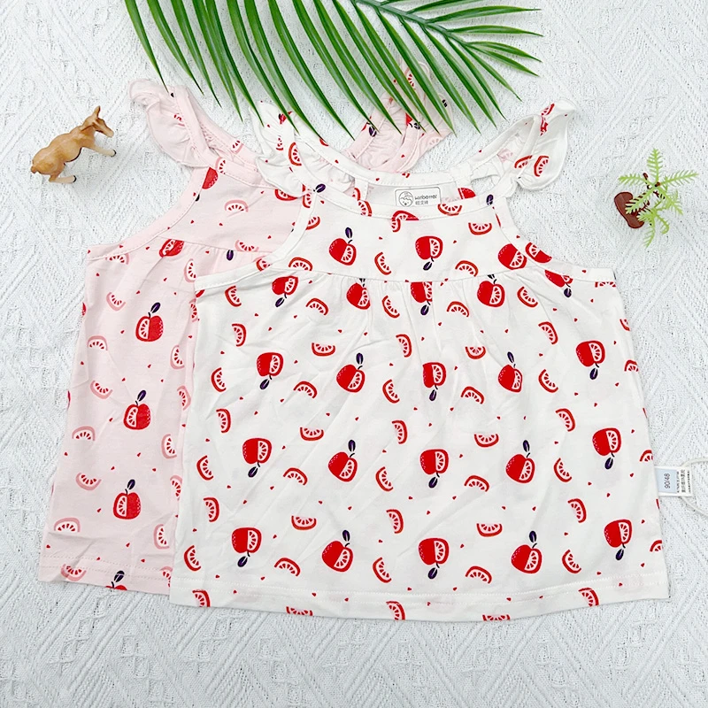 莫代尔吊带背心柔软