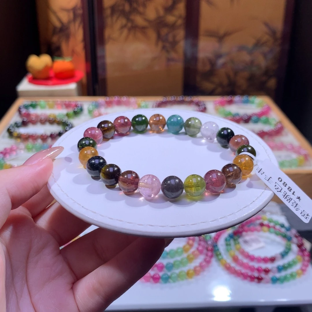 未镶嵌手链碧玺碧玺