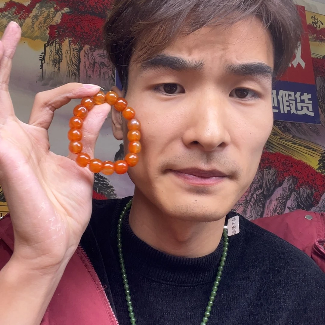 玛瑙/玉髓手链未镶嵌老型卡12多样性拍一发一