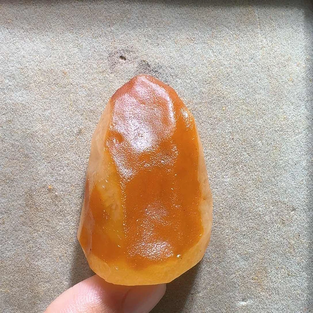 定制琥珀未镶嵌吃****碗定制