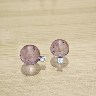 【书记甄选】 天然紫水晶吊坠 多样性发一件 约15mm 44