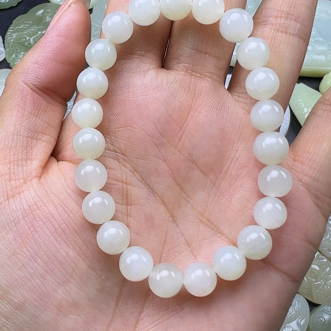 和田玉未镶嵌吊坠(赠链)