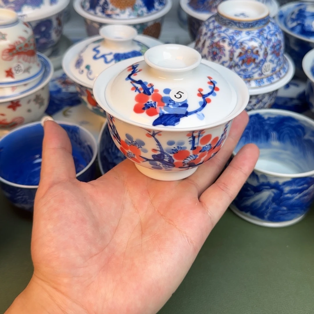 彦祖纯手工手绘茶具5