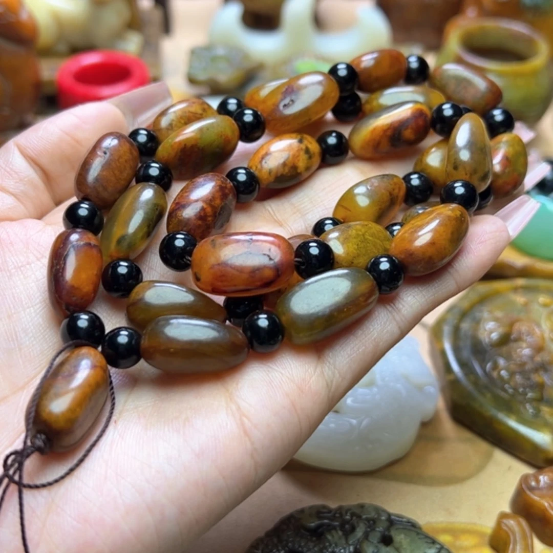 【闪购商品】蛇纹石玉颈饰未镶嵌
